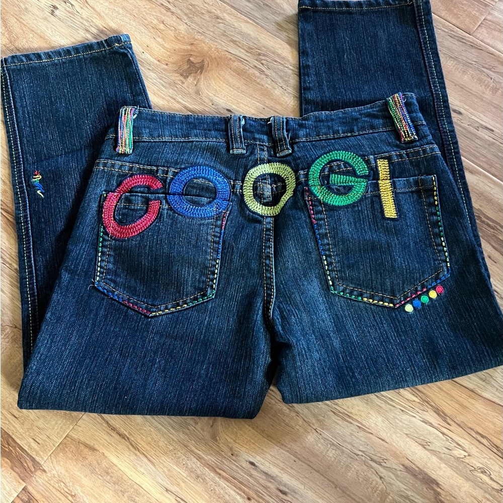 Coogi Kids Embroidered Denim Jeans